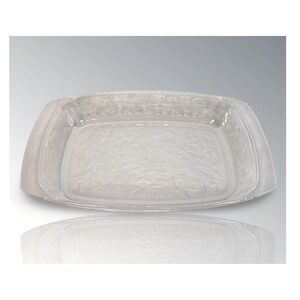VTG Princess House Fantasia 13x8 Glass Casserole Dish Rectangular Baking Handles